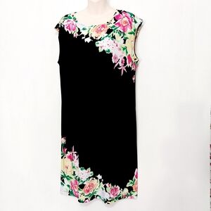 🔵BOGO FREE🔵 Chico's Dress Floral Sz 2 (L)